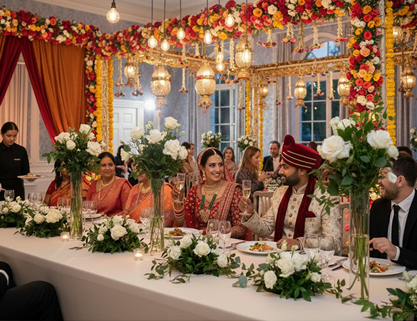 Premium hospitality services for weddings at Anamore