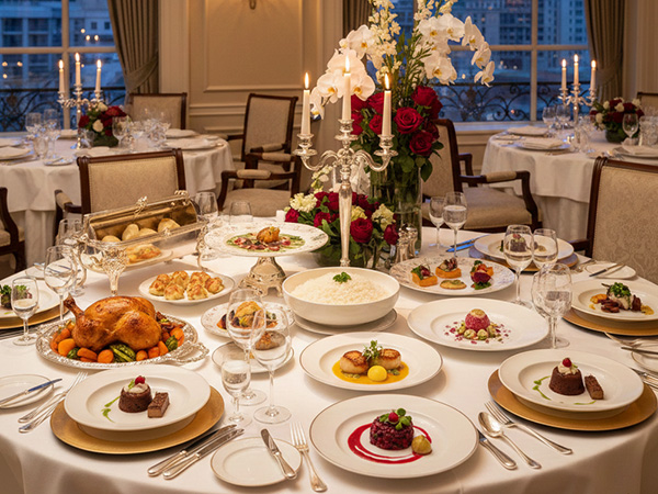 Curated wedding catering and gourmet dining at Anamore